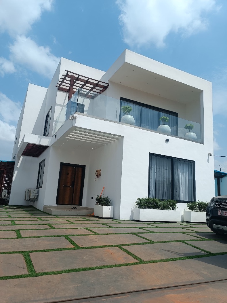 Modern home in Accra, Ghana